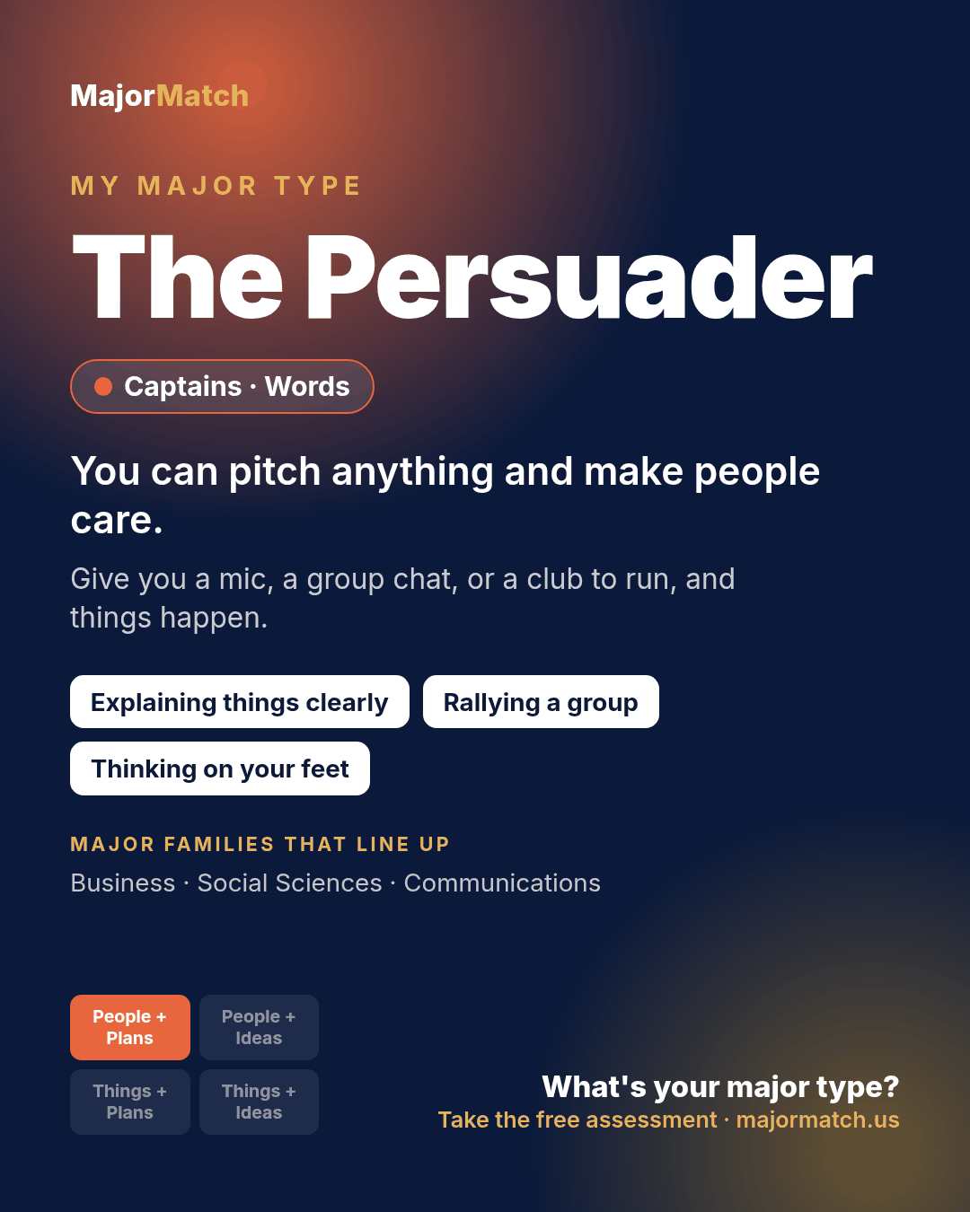 The Persuader major type card
